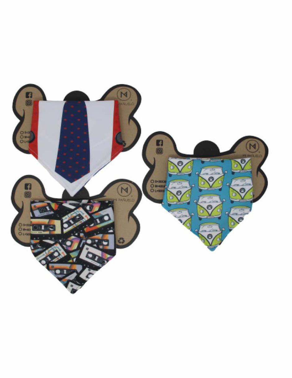 Collar Mi Pañuelo de tela para perro y gato Collar Mi Pañuelo de tela para perro y gato