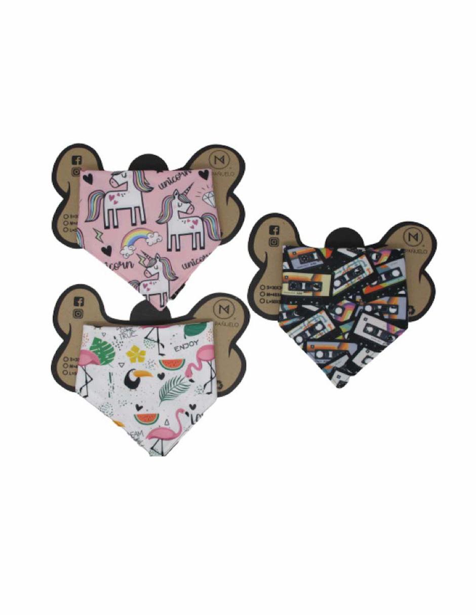 Collar Mi Pañuelo de tela para perro y gato