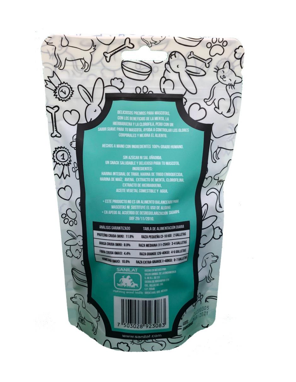 Galletas de menta premio para perro 150 g 2
