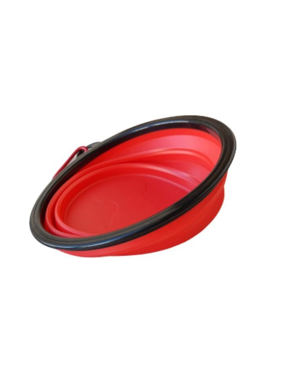 PLATO PLEGABLE, CH, ROJO