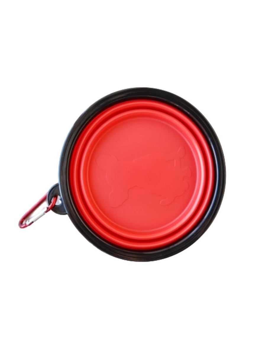 PLATO PLEGABLE, CH, ROJO