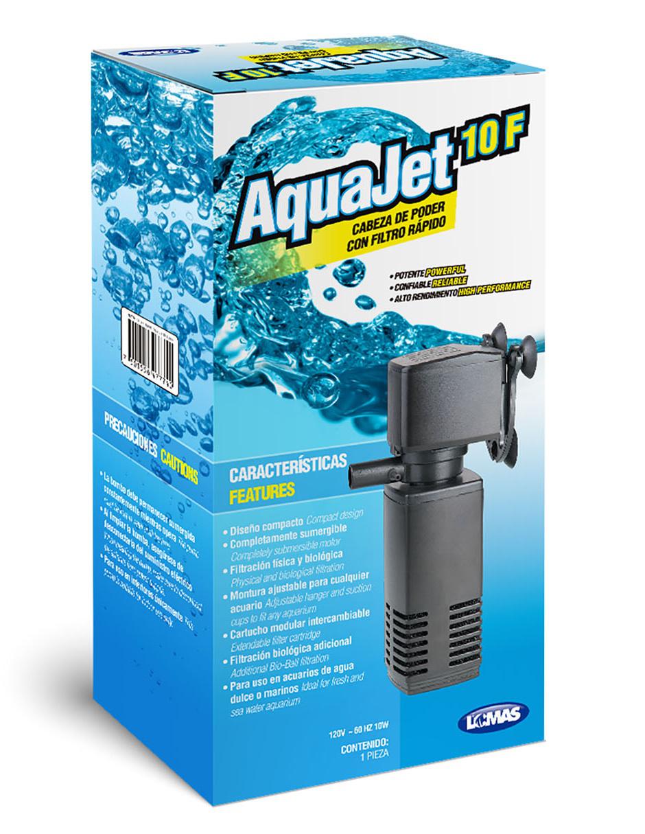 Cabeza de poder filtro rápido Aqua Jet 10 2