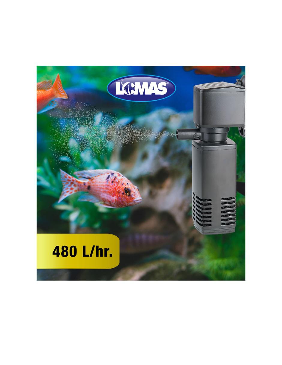 Cabeza de poder filtro rápido Aqua Jet 10 7