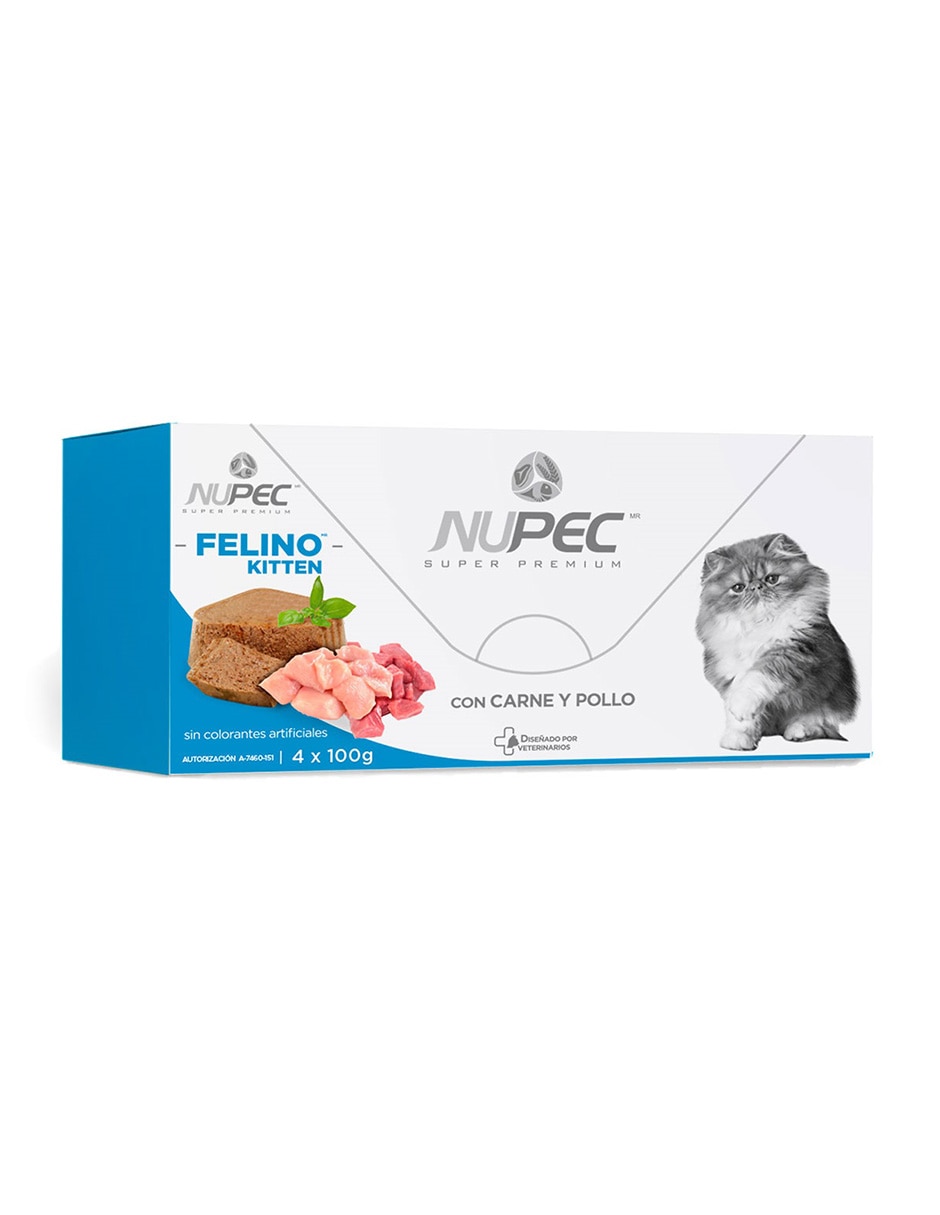 Alimento Humedo Para Gato Nupec 400 G Cachorro En Liverpool