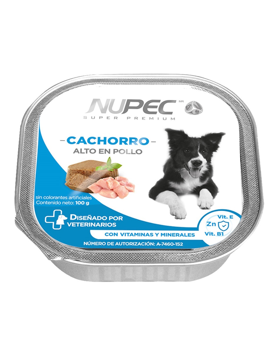 Alimento húmedo de Carne con pollo para perro etapa cachorro contenido 400 g 2