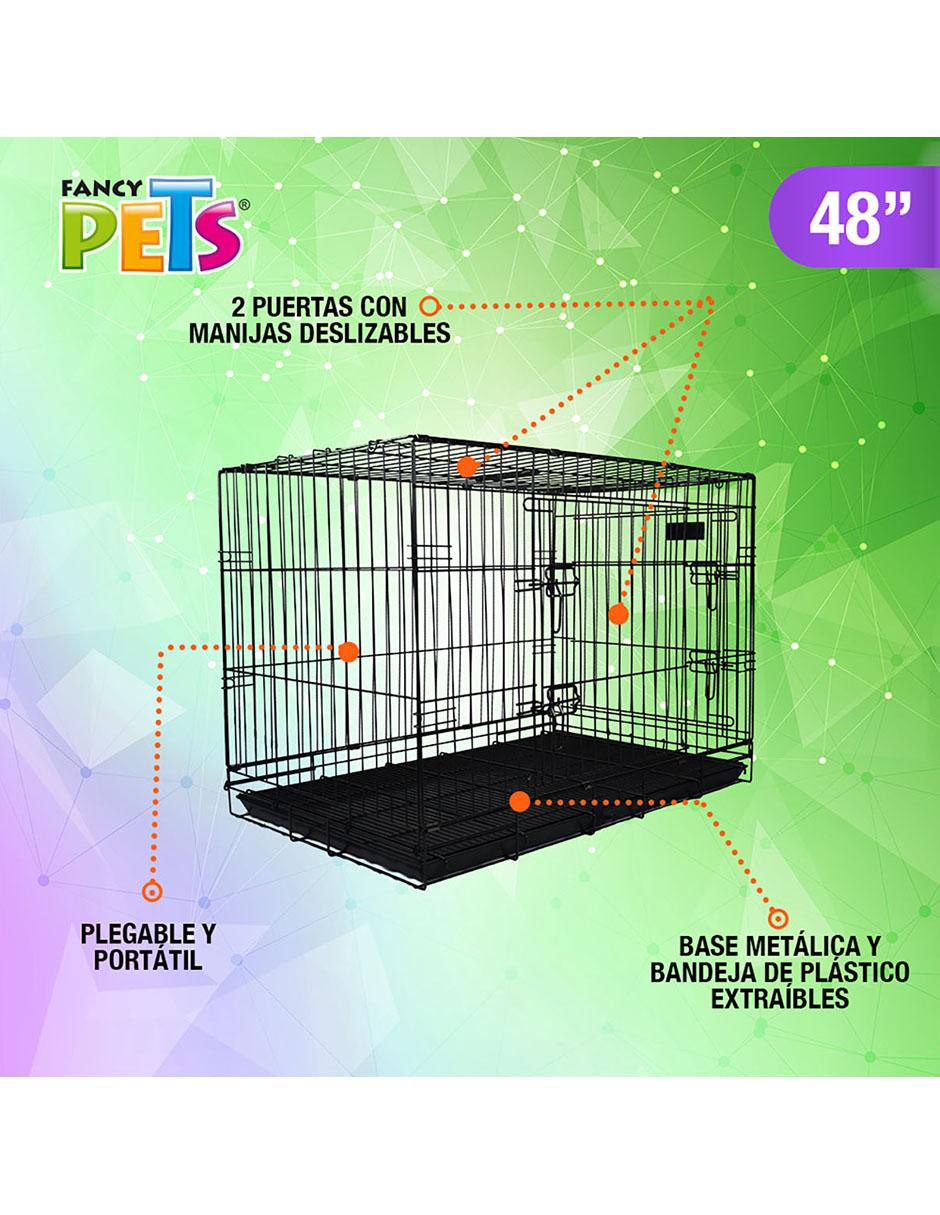 Jaula metálica plegable para mascota 4