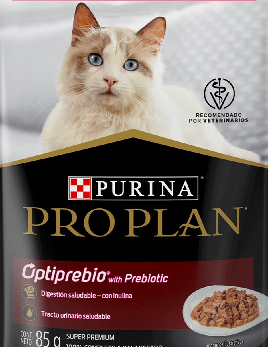 Alimento húmedo de Salmón para gato etapa adulto contenido 85 g 2