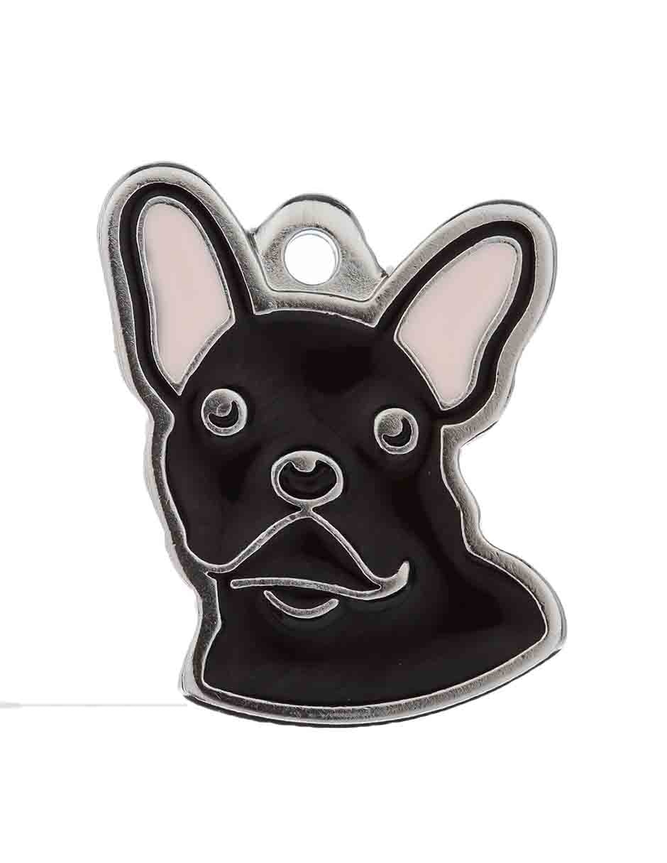Placa de identificación French Bulldog 1