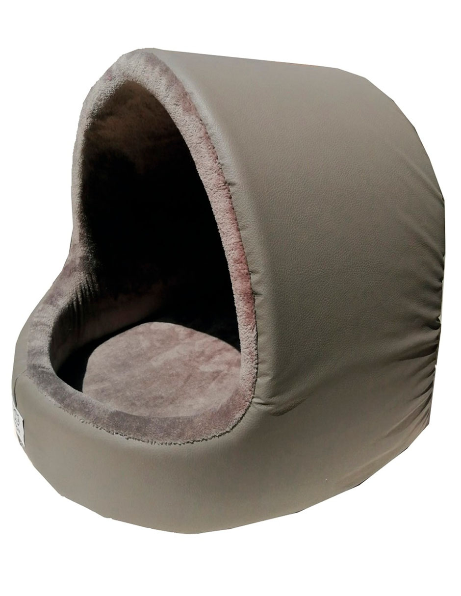 CAMA ZOOPET CAPACETE PERRO Y, G, GRIS