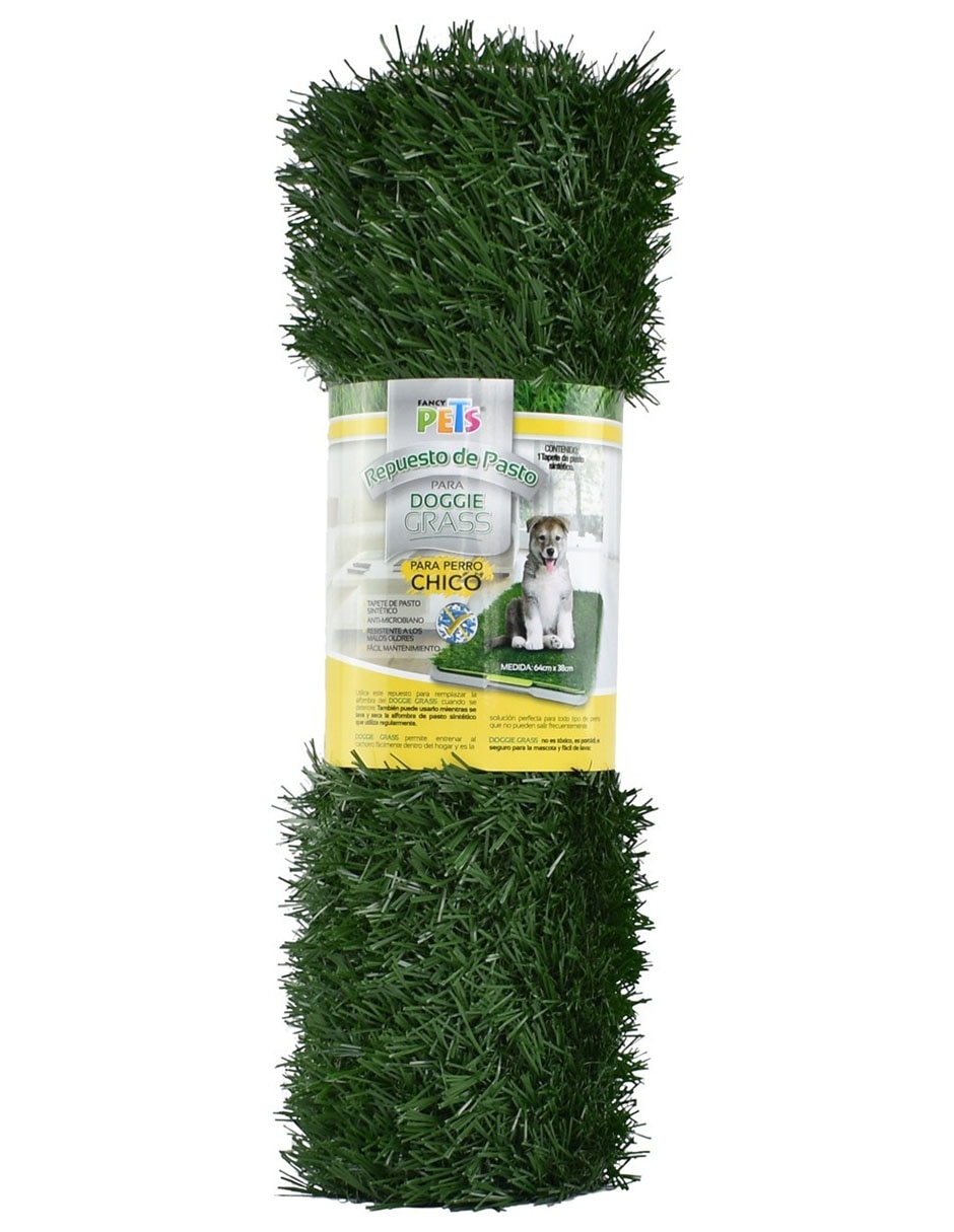 Tapete Entrenador Para Perro Grande 3 Capas Super Absorbente Fancy Pets  Doggie Grass