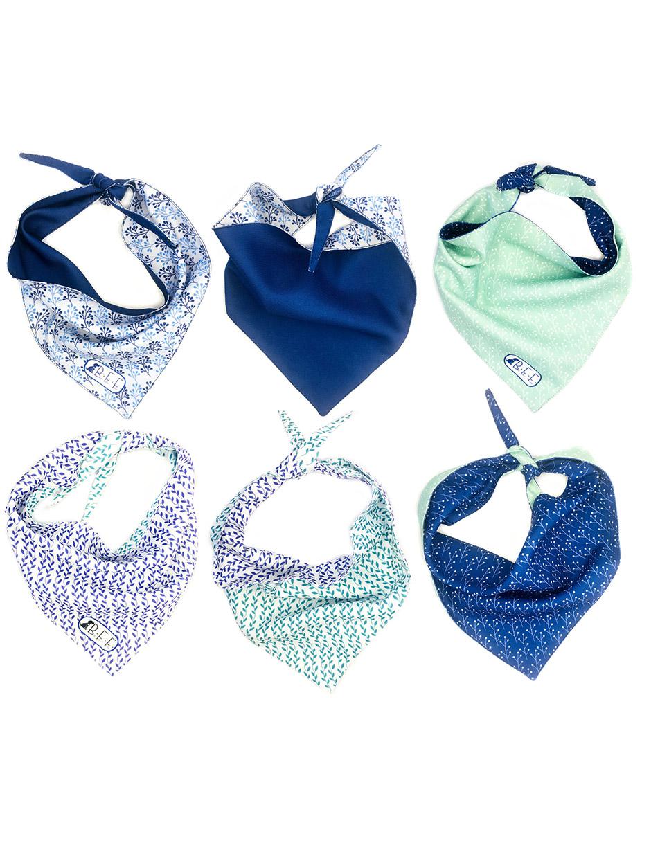 Set de 3 bandanas doble vista para mascotas 3