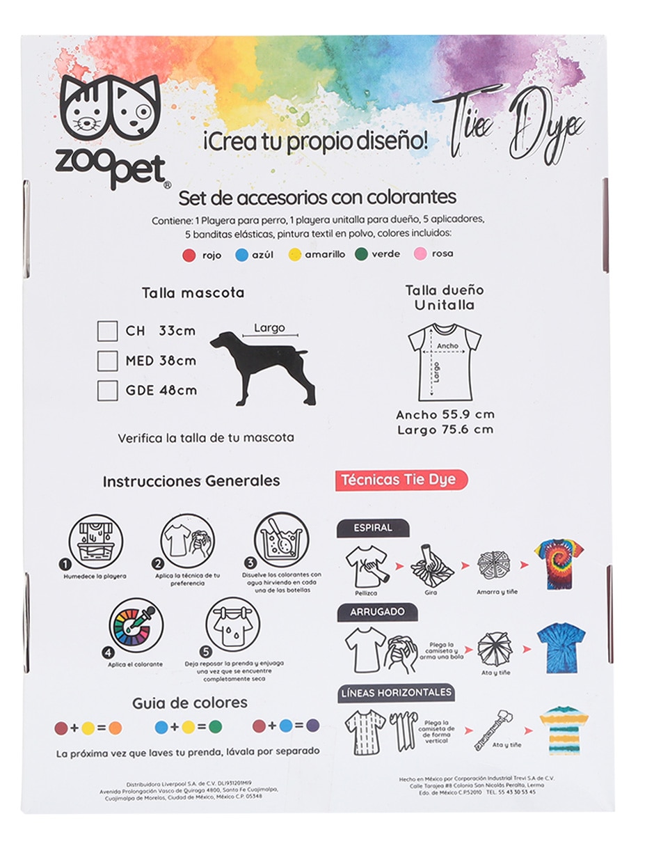 Set para perro
