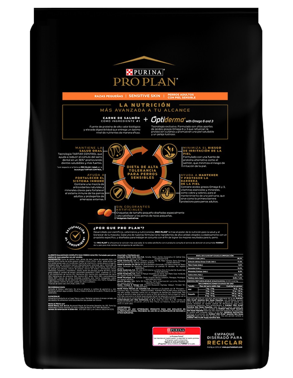 Croqueta de pollo para perro raza pequeña etapa adulto contenido individual 7.5 kg 2