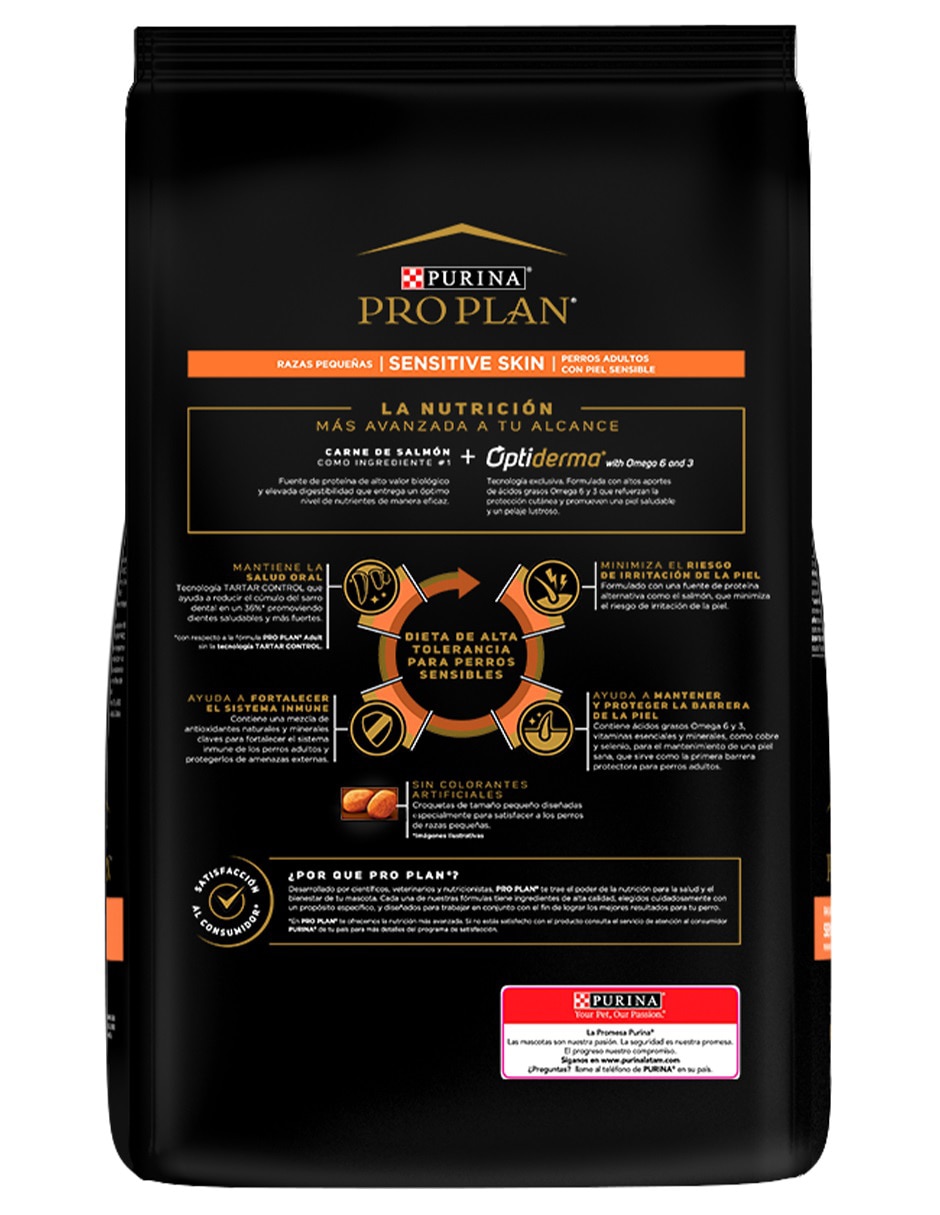 Croqueta de salmón para perro raza pequeña etapa adulto contenido individual 3 kg 2