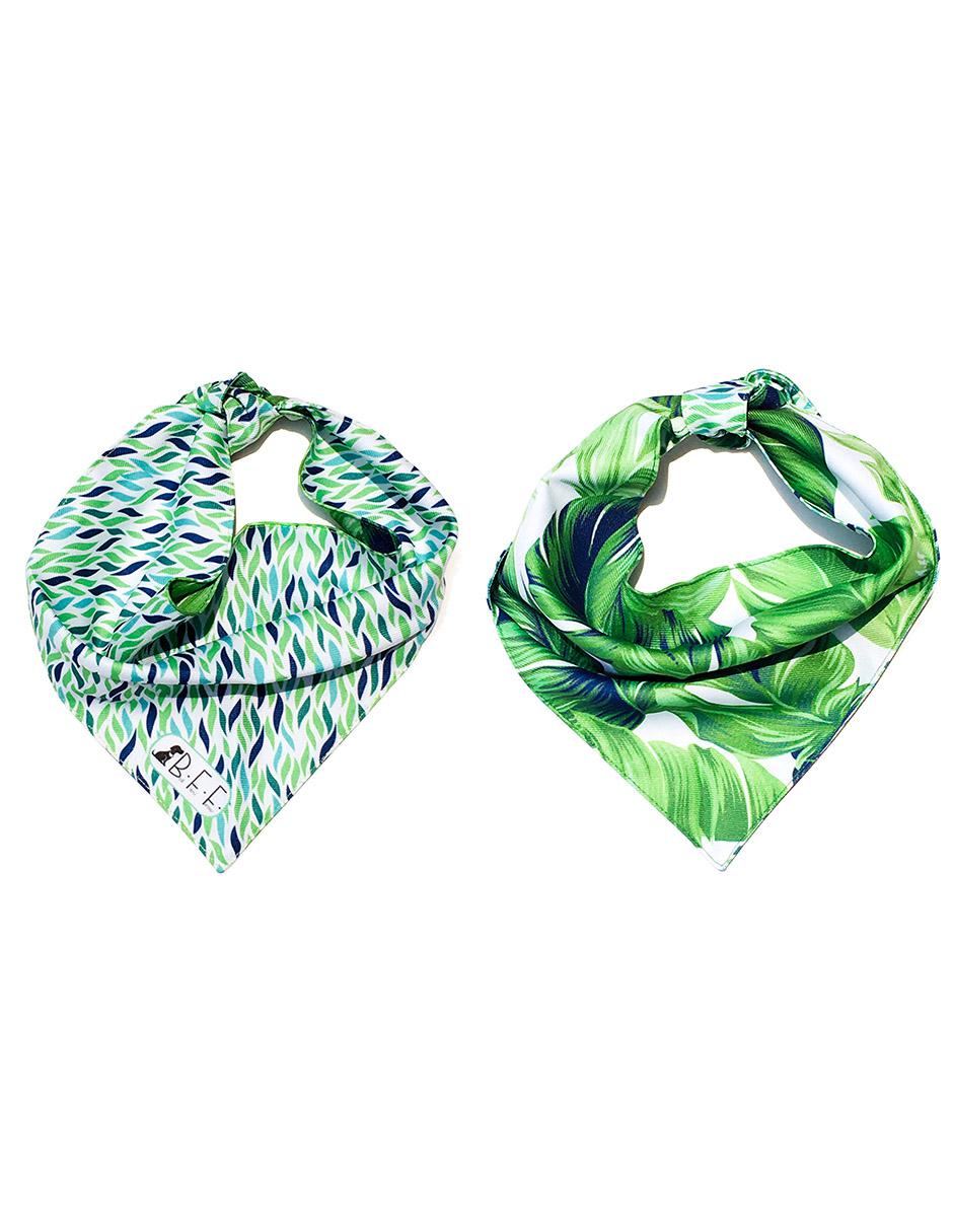 Kit de 3 bandanas artesanales doble vista para Perro 4