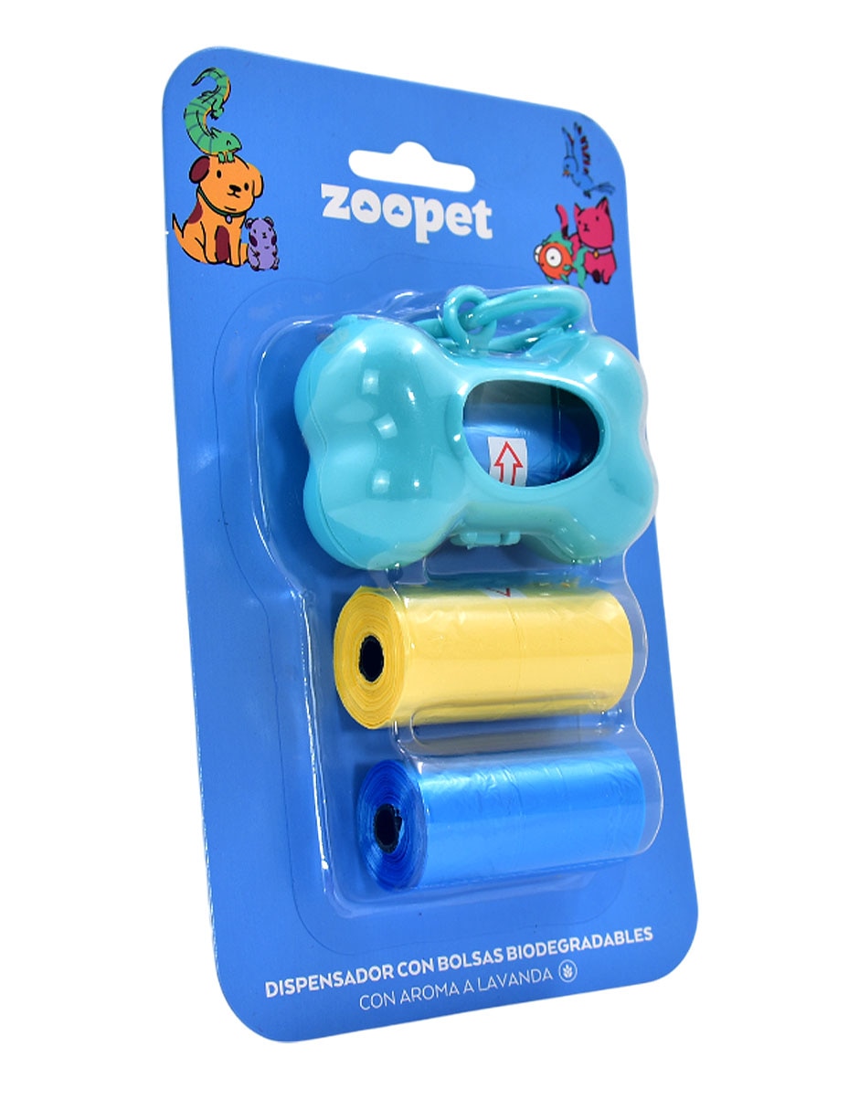 PORTA BOLSAS ZOOPE, ESTÁNDAR, AMARILLO