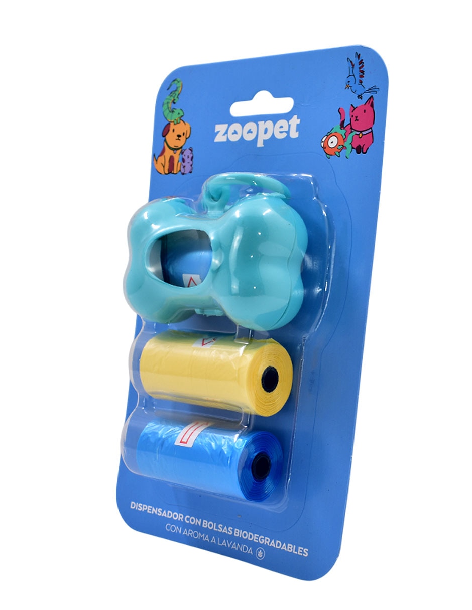 PORTA BOLSAS ZOOPE, ESTÁNDAR, AMARILLO