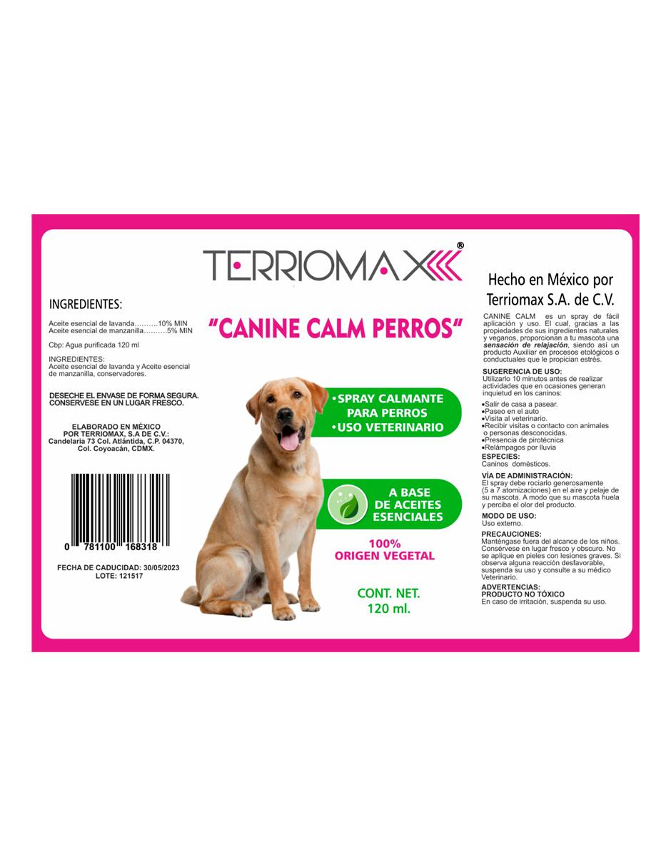 Spray calmante para Perro 3
