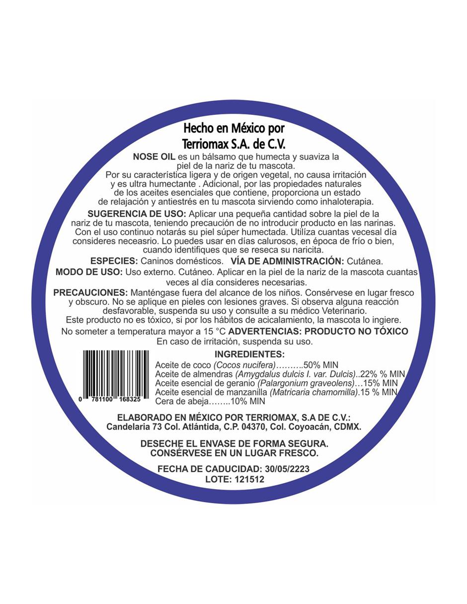 Aceite humectante para Perro 3