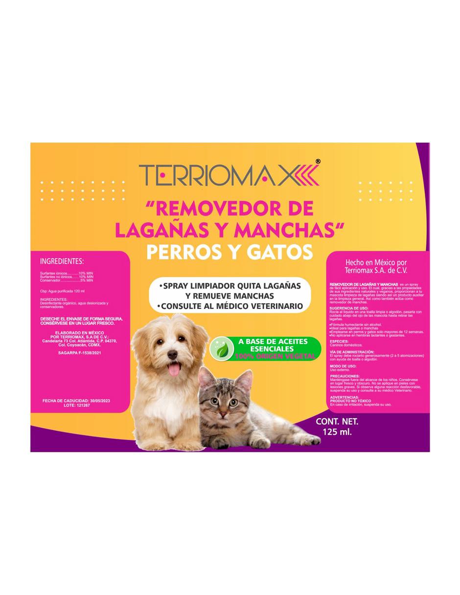 Removedor de lagañas y manchas para perro y gato 2