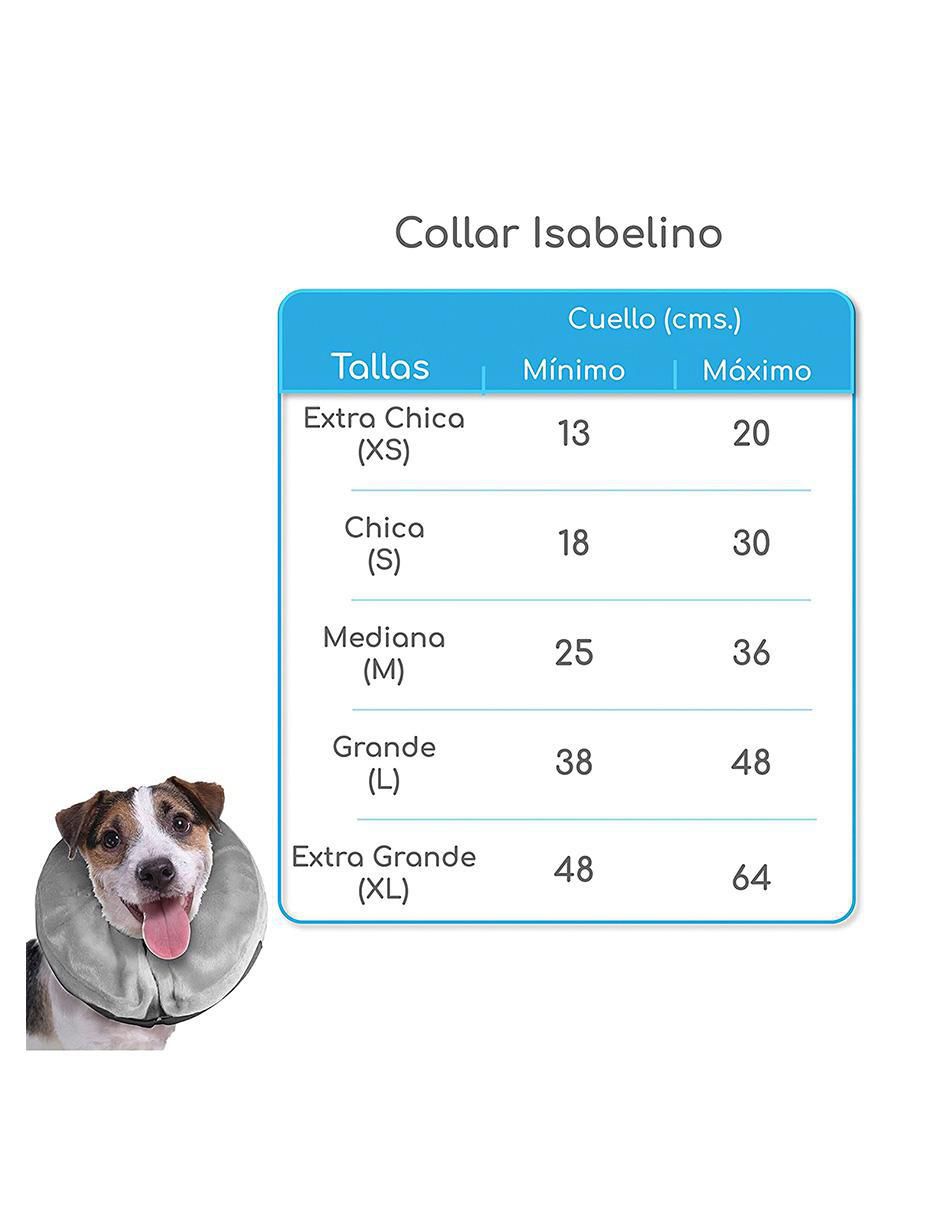 Collar Isabelino Inflable para perro y gato 3