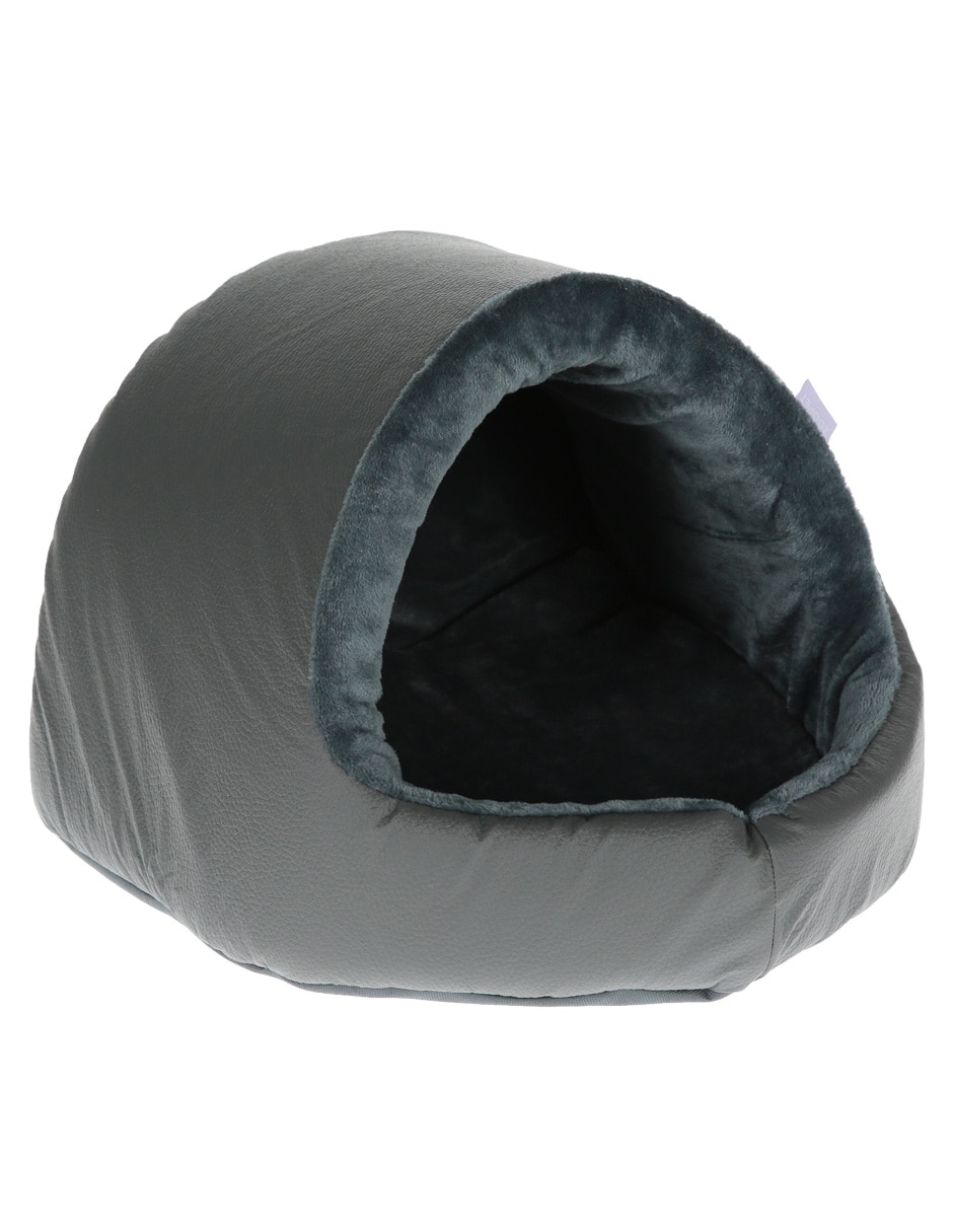 CAMA ZOOPET CAPACETE PERRO Y, G, GRIS