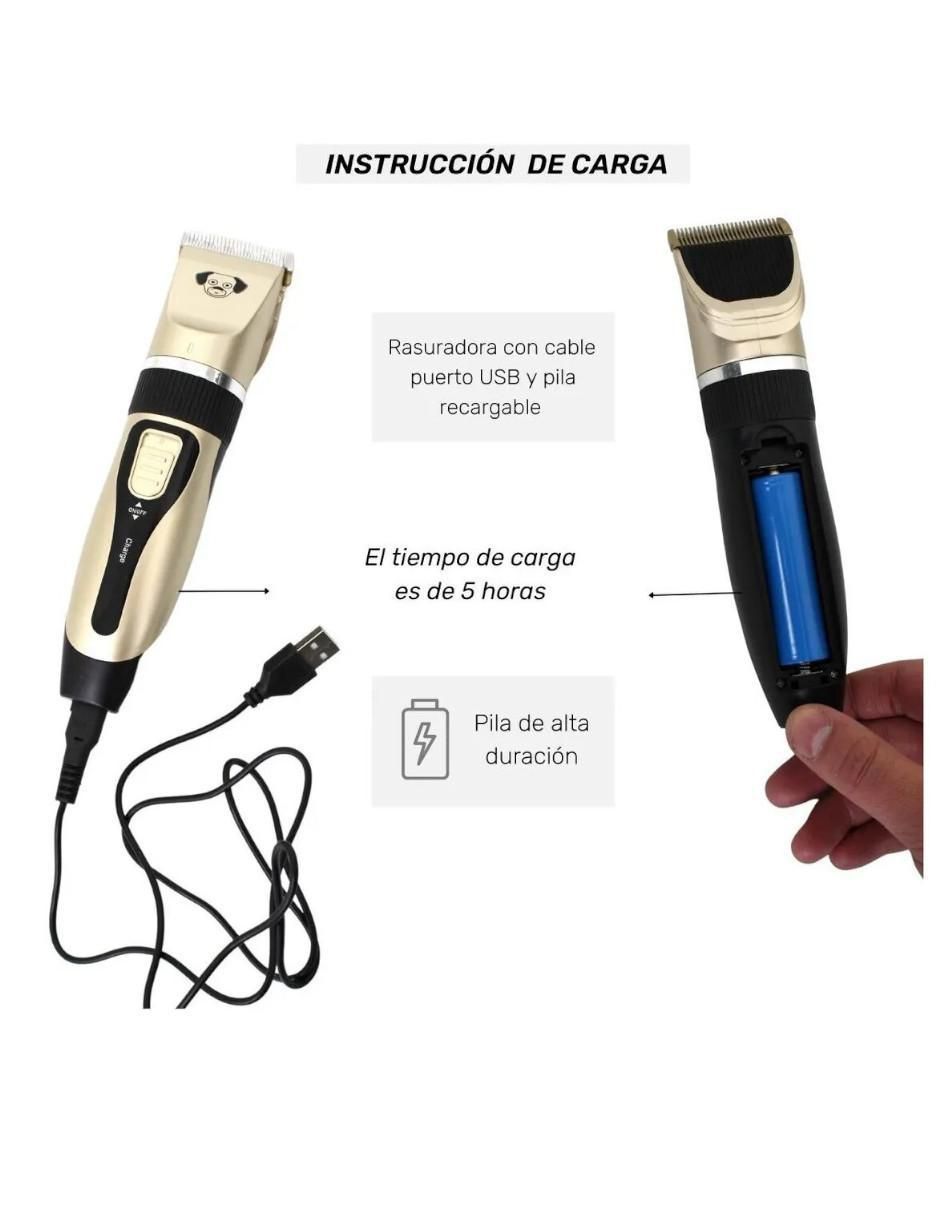 Rasuradora para perro y gato 3