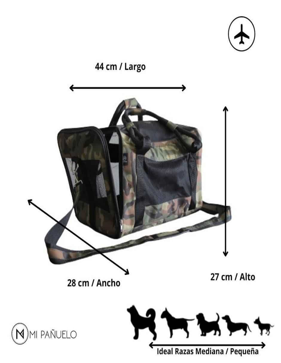 Transportadora para perro y gato de tela 4