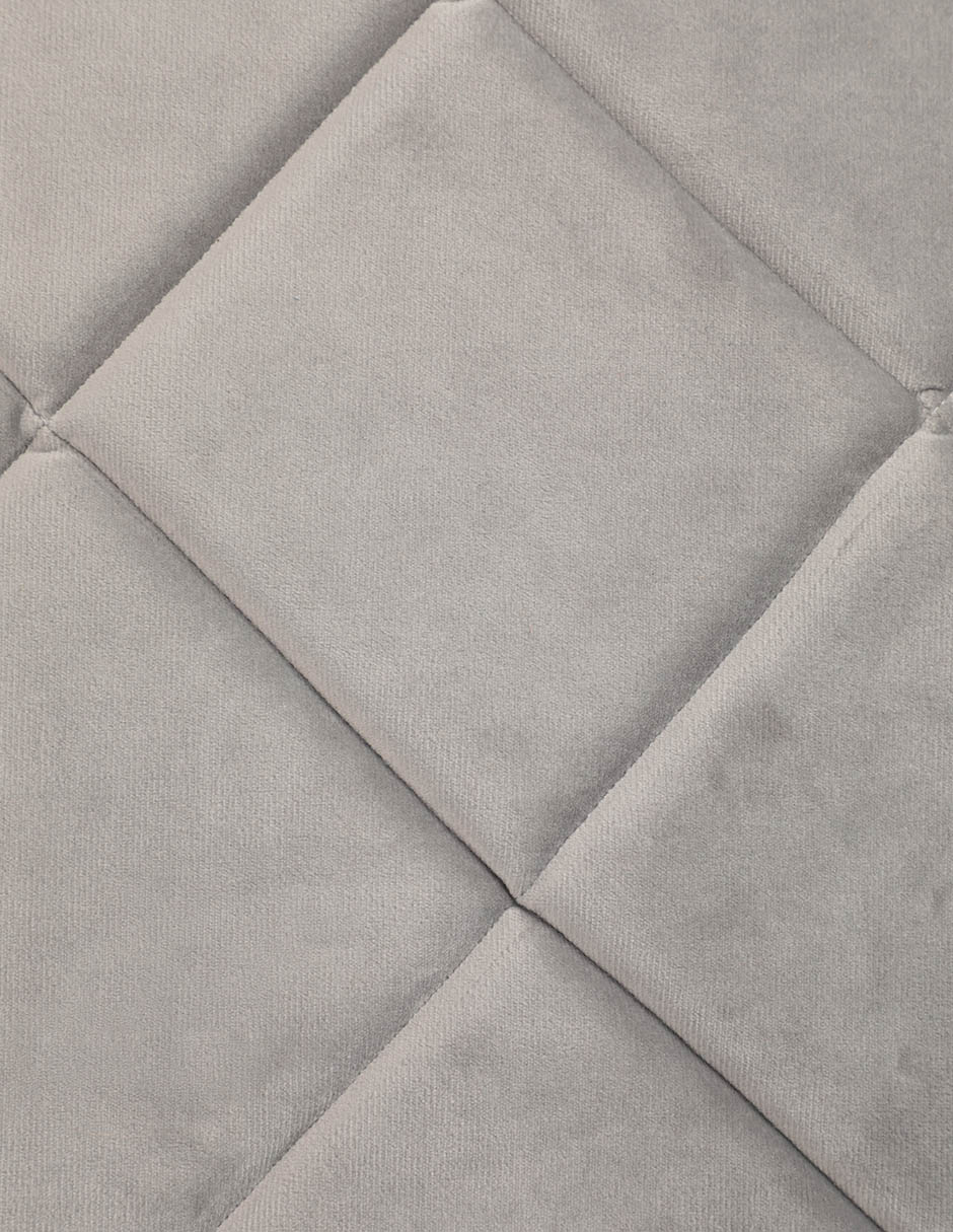 CAMA ZOOPET ROMBOS C/ VINIPIE, G, GRIS