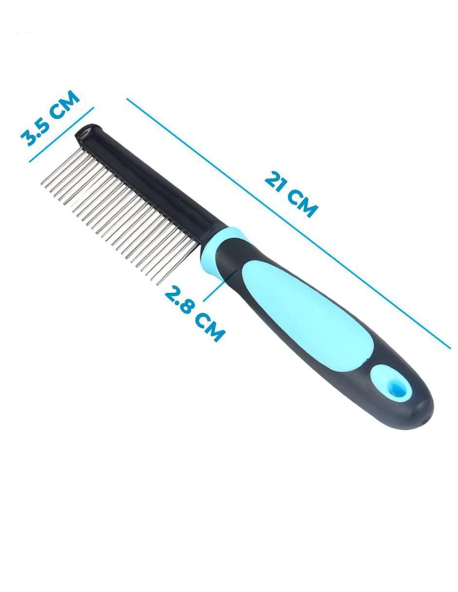Peine de acero para perro y gato 3