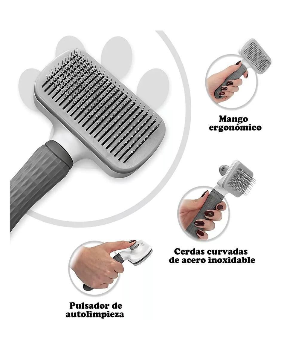 Cepillo de acero inoxidable para mascota 2