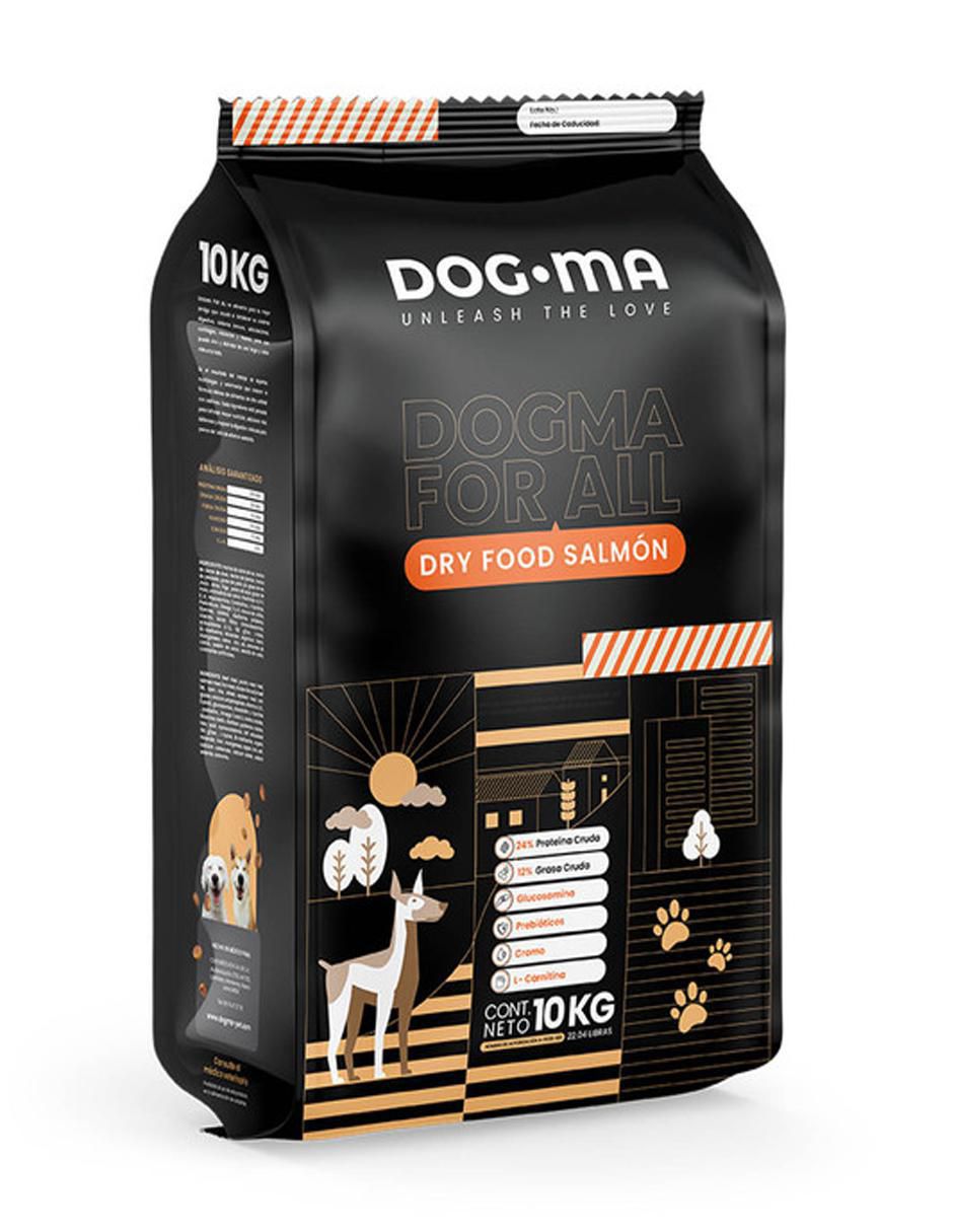 Croqueta de Salmón para perro todas las etapas contenido 10 kg 2