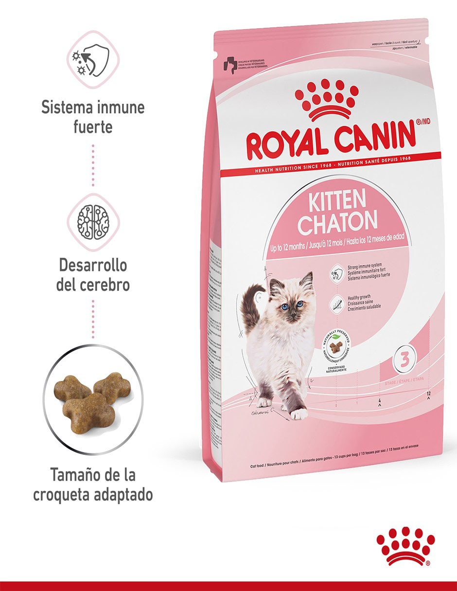 Croqueta para gato etapa cachorro contenido 1.3 kg 2