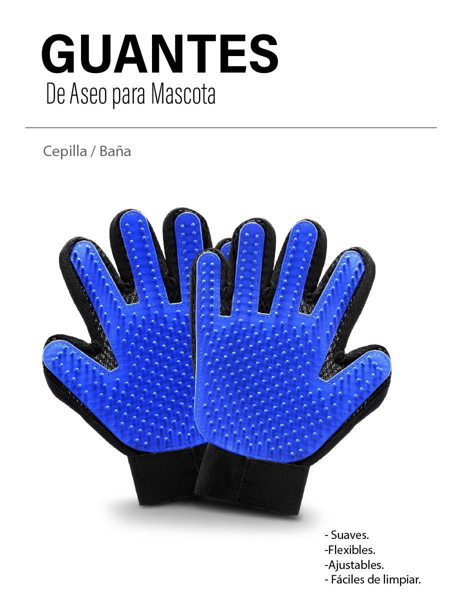 Guante limpiador de silicón para mascota 5
