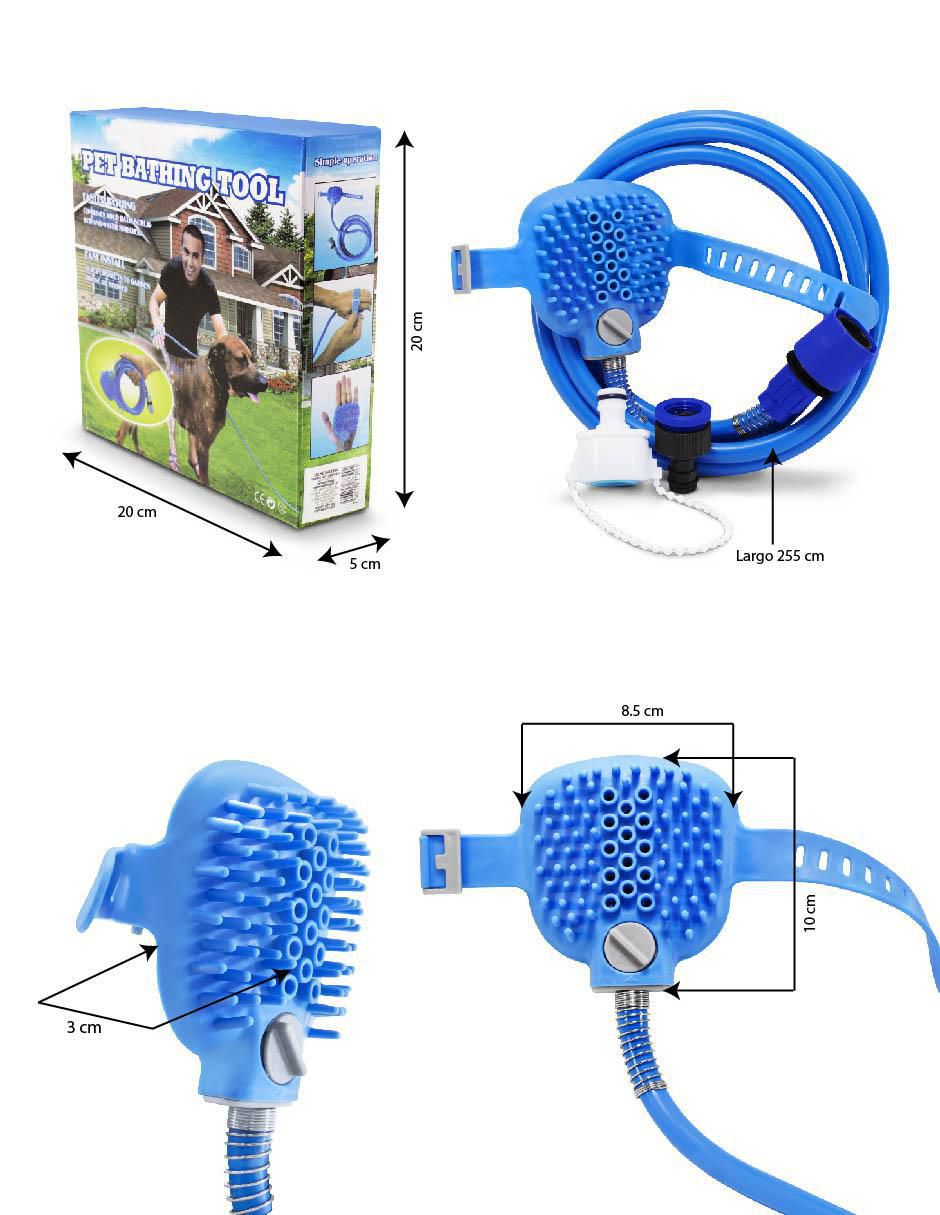 Guante de silicón para mascota 10