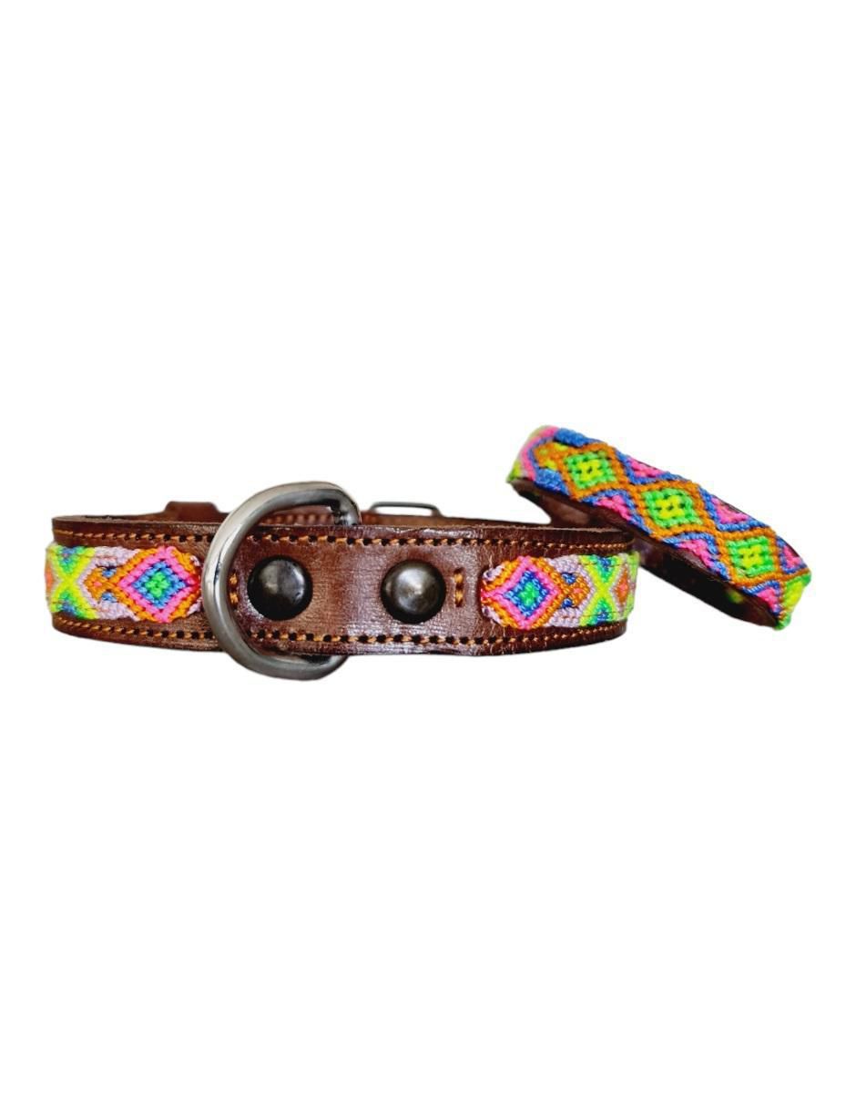 Collar de piel para mascota 1