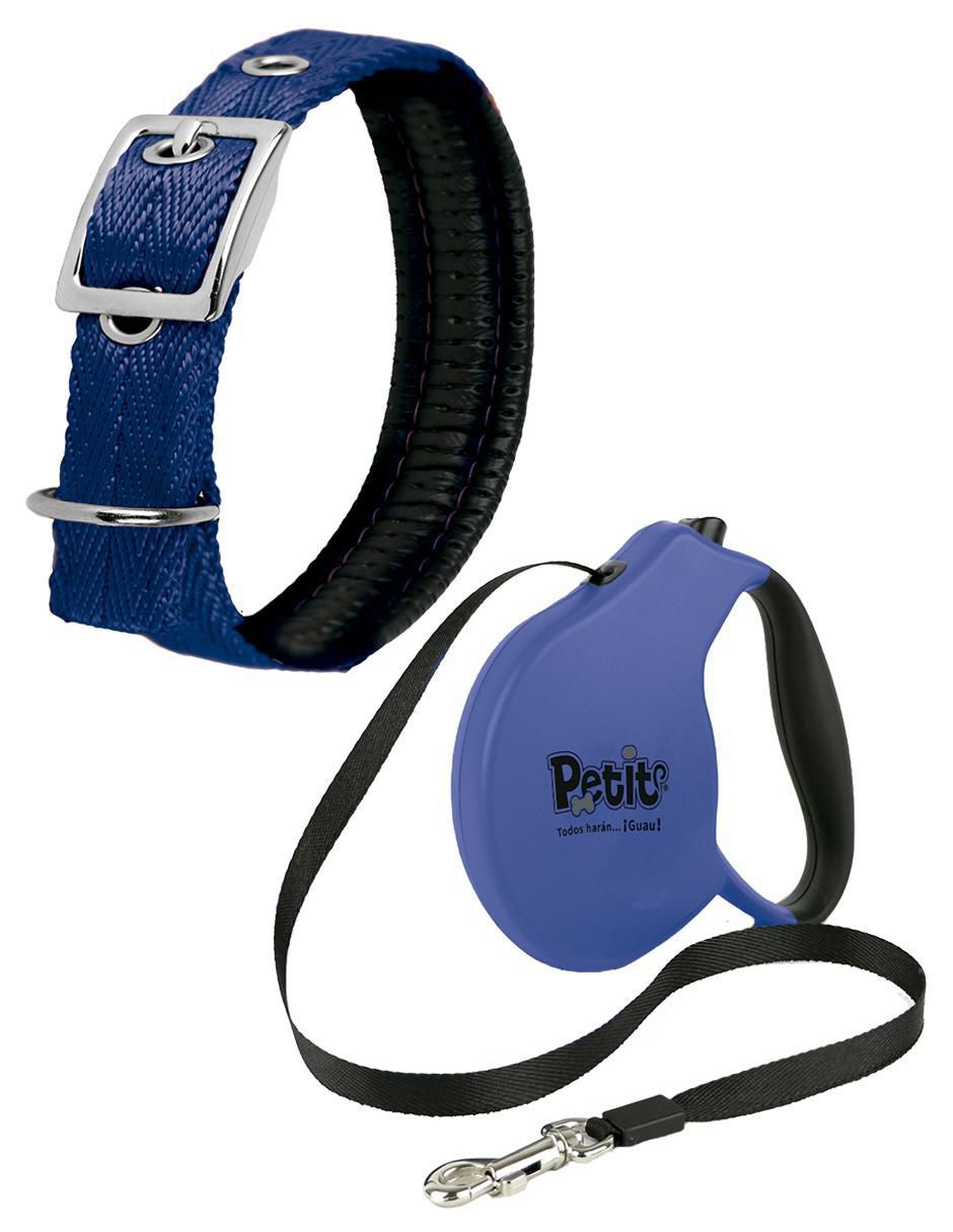 Correa y collar para perro