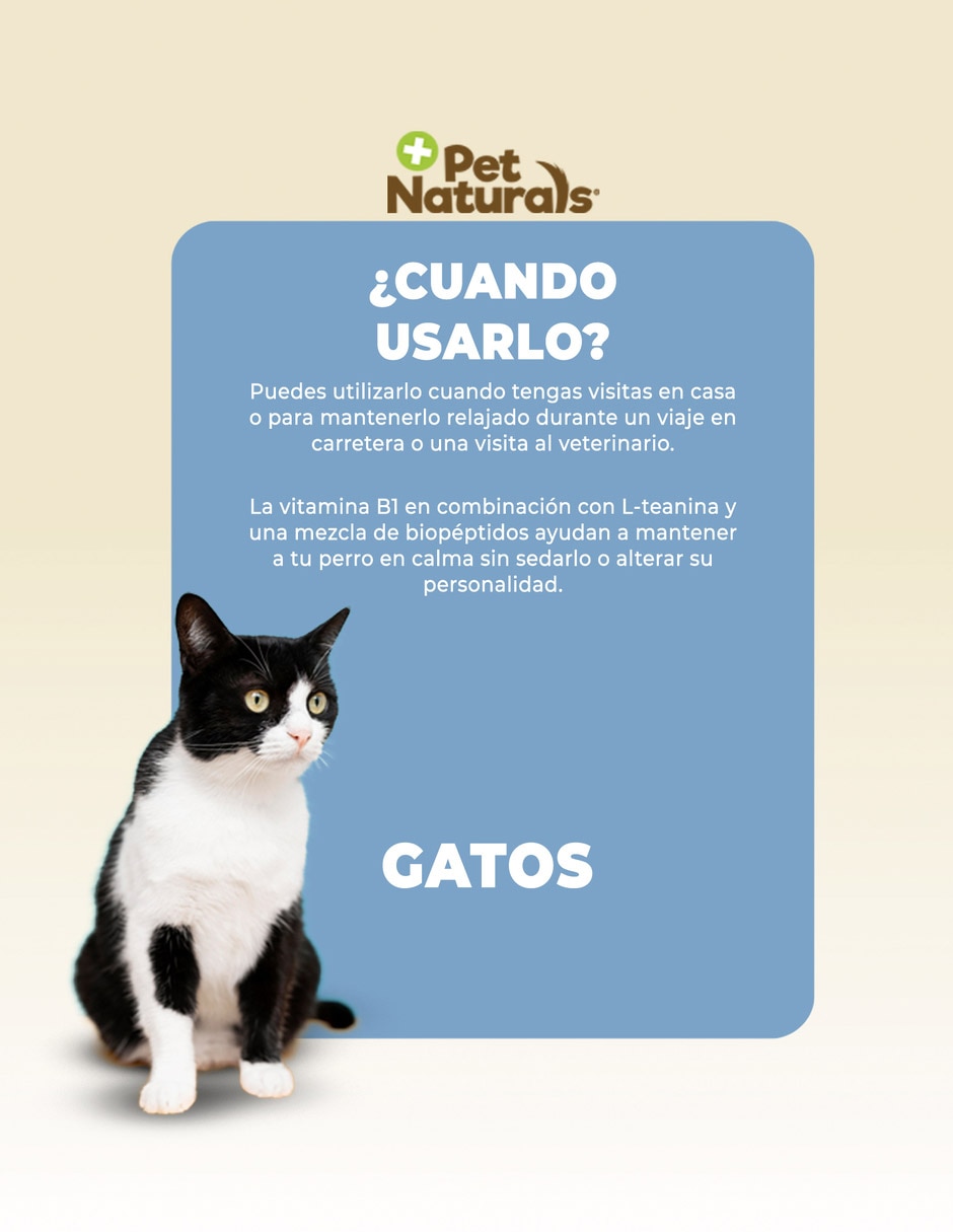 Calmante para mascota para gato 31.5 g 3