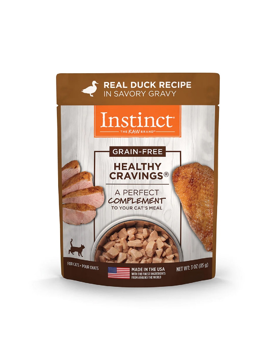 Alimento húmedo de Pato para gato todas las etapas contenido 85 g