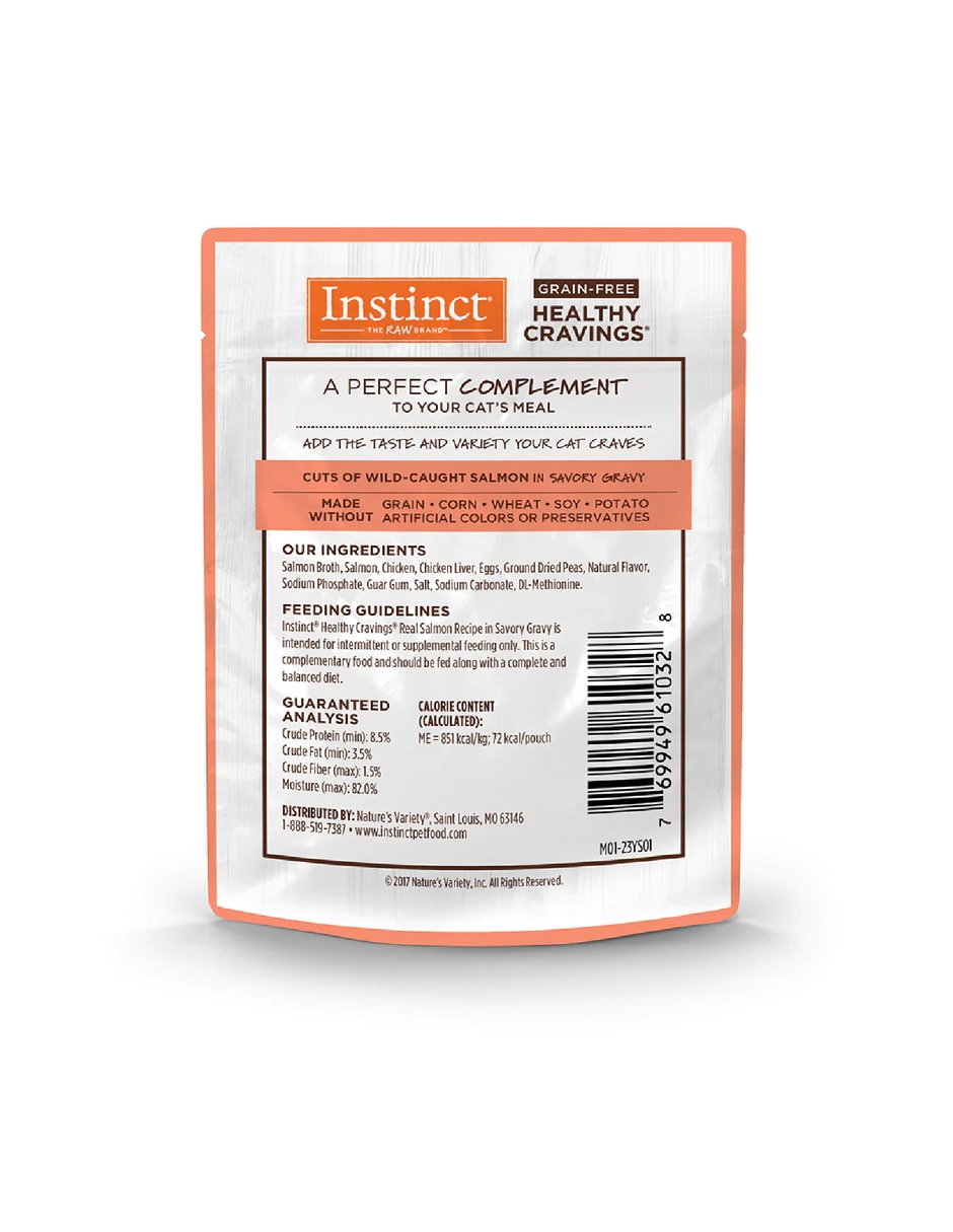 Alimento húmedo de Salmón para gato etapa adulto contenido 85 g 2
