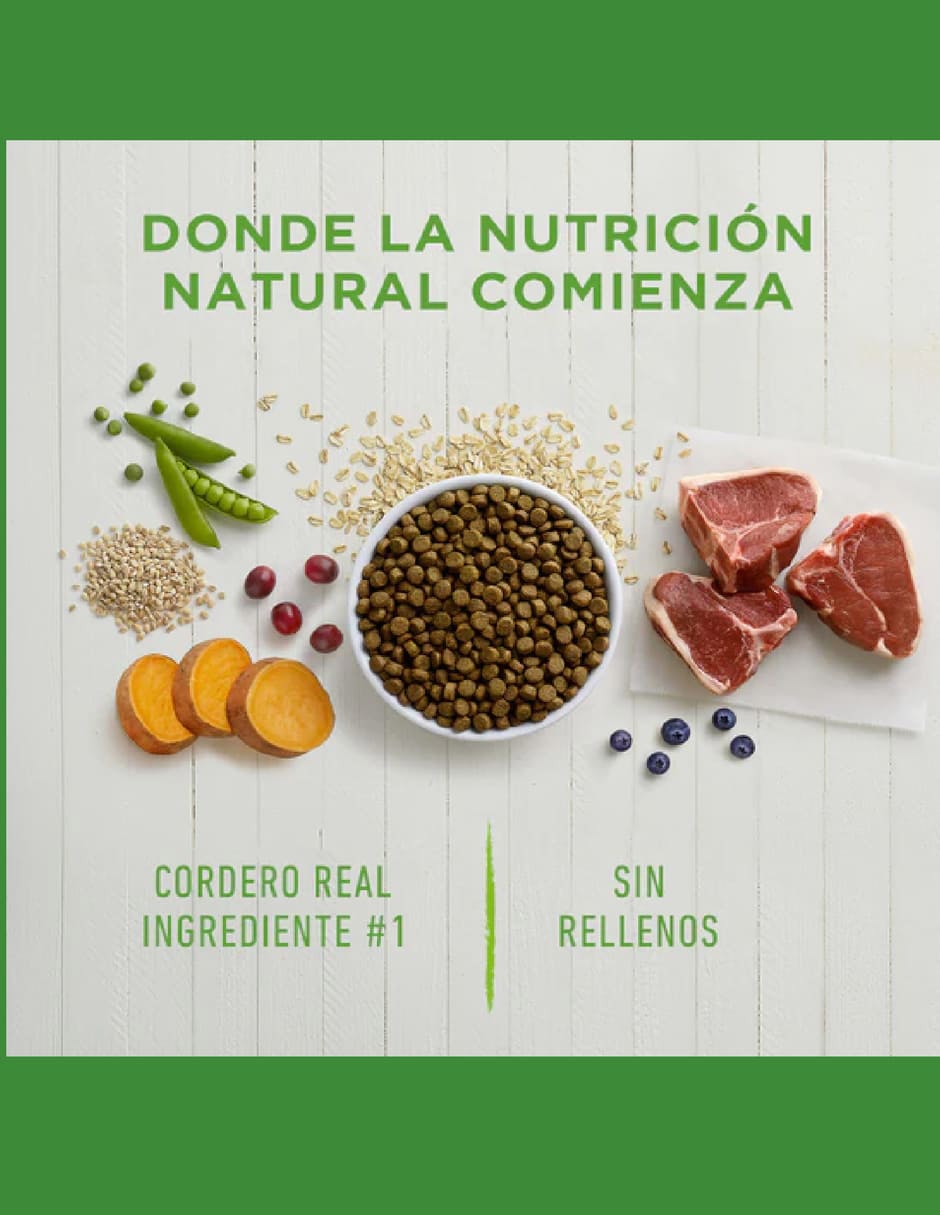 Croqueta de Cordero para perro todas las etapas contenido 10.9 kg 3
