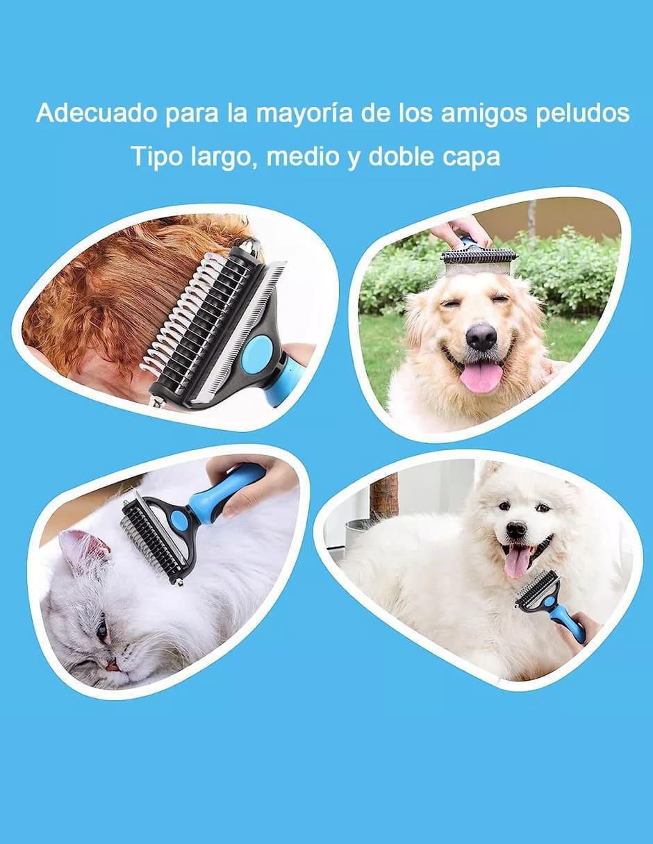 Cepillo de acero inoxidable para mascota 3