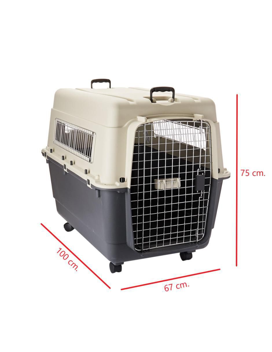 Transportadora para perro y gato de plástico 4