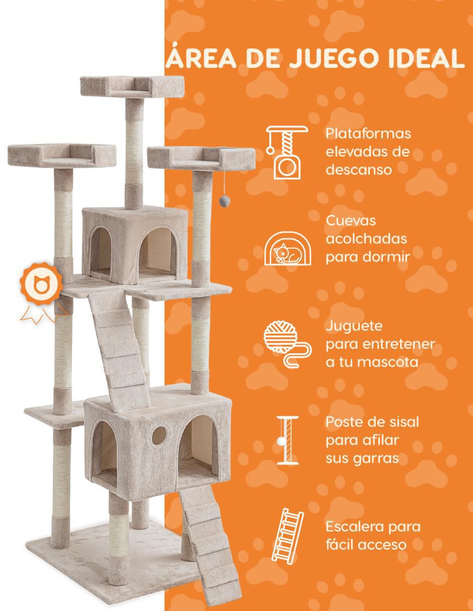 Mueble rascador para gato 2