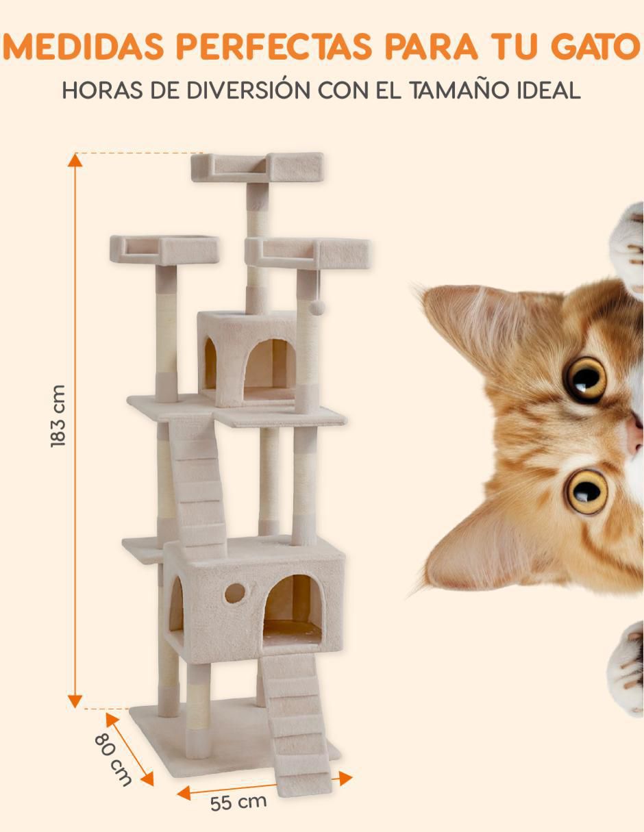 Mueble rascador para gato 7