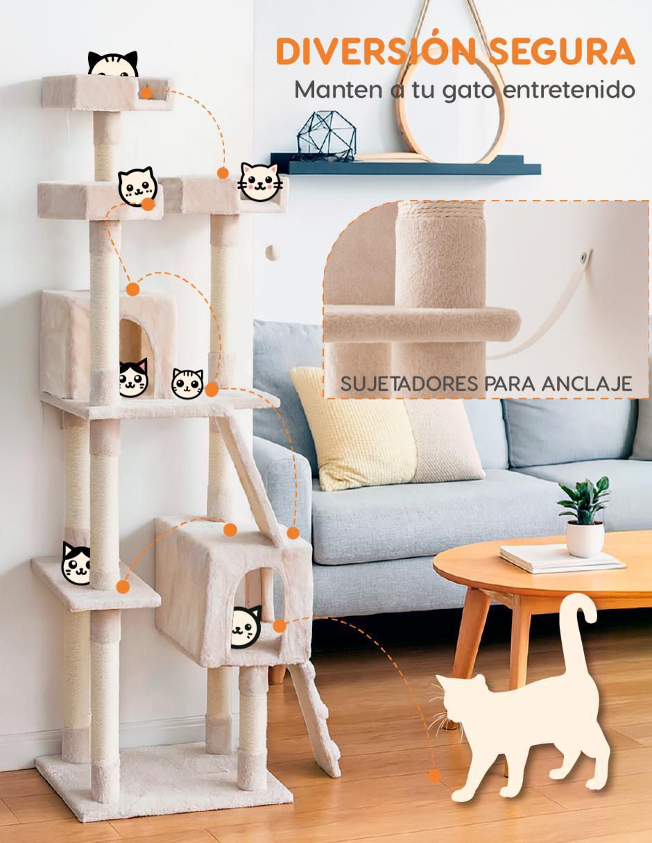 Mueble rascador para gato 3