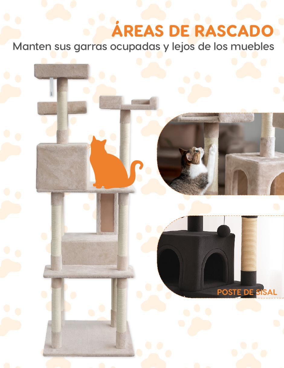 Mueble rascador para gato 5