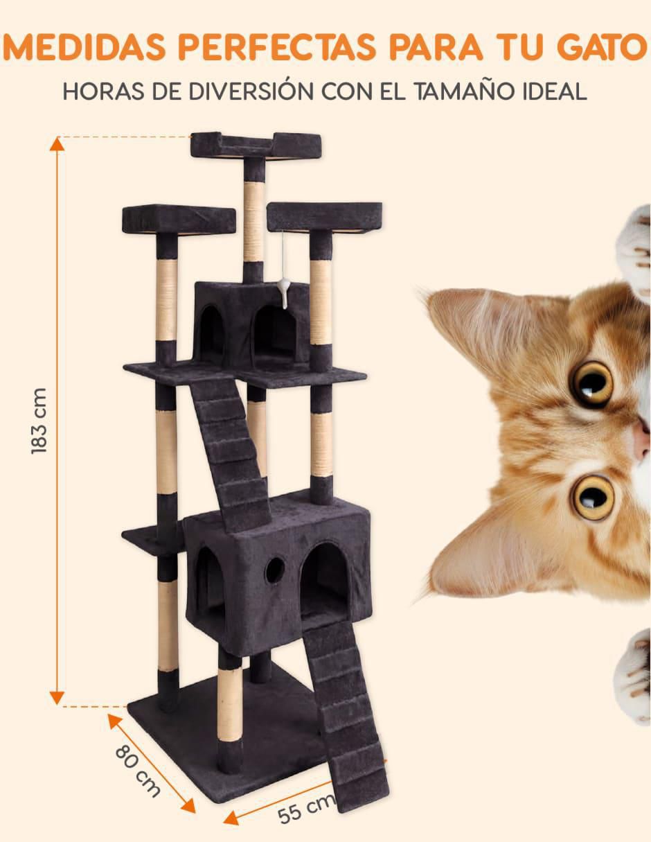 Mueble rascador "para" gato poli pets no aplica