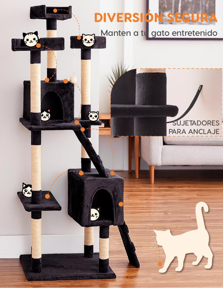 Mueble rascador "para" gato poli pets no aplica