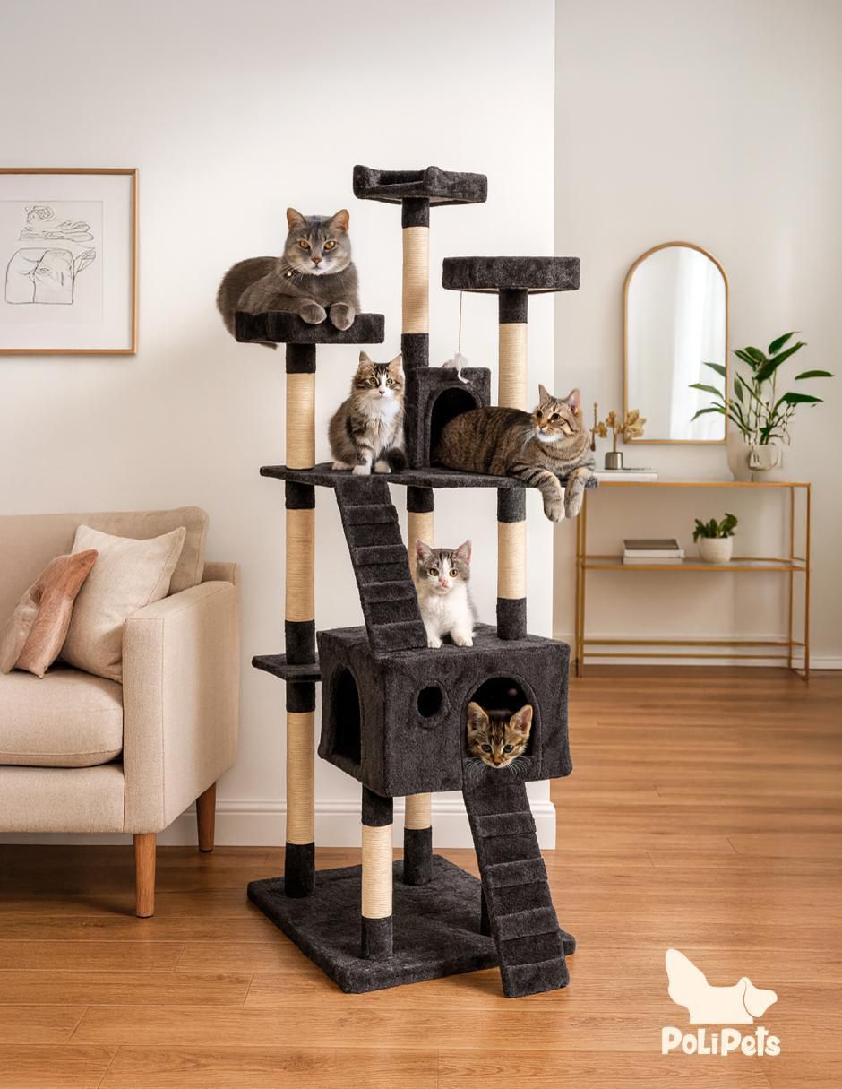Mueble rascador "para" gato poli pets no aplica